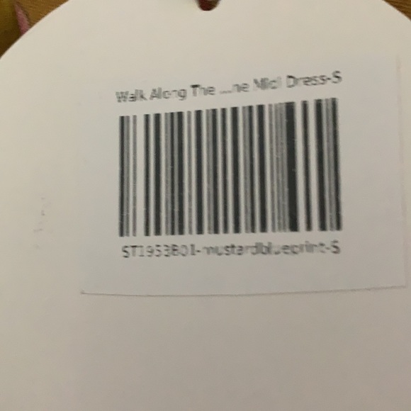 Fortunate One - walk along the siene midi dress, size S - Picture 14 of 14